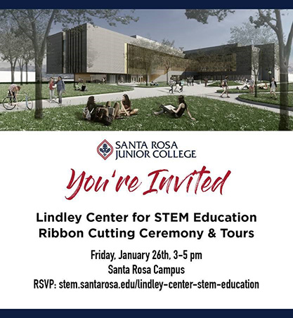 Lindley Center Ribbon Cutting Invitation