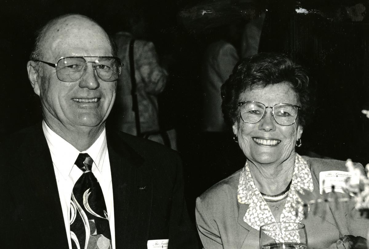 Ben Race and his wife