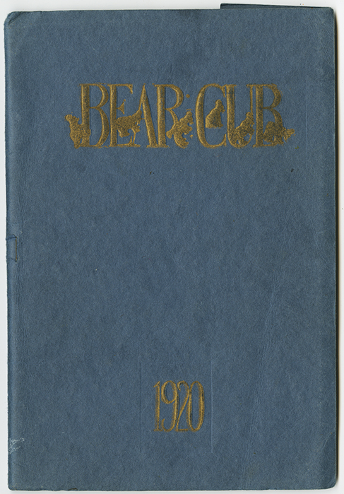 SRJC 1920's Yearbook Cover