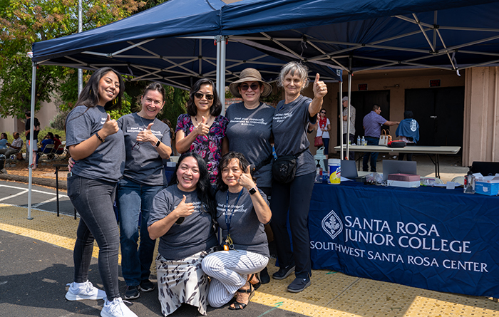 SRJC Faculty & Staff at Welcome Day 2022