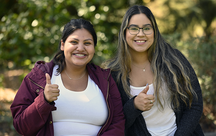 SRJC Latina students