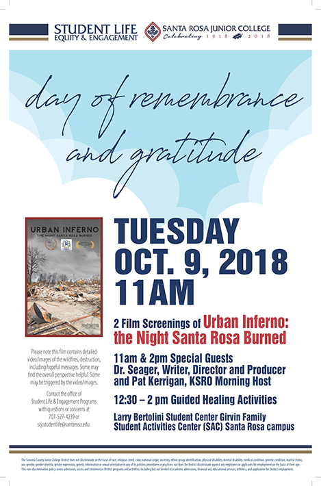 Day of Remembrance poster design with details