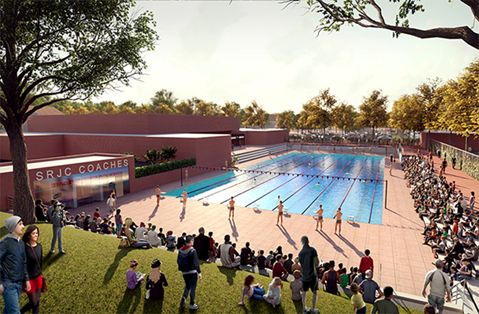 SRJC Aquatic Center Rendering