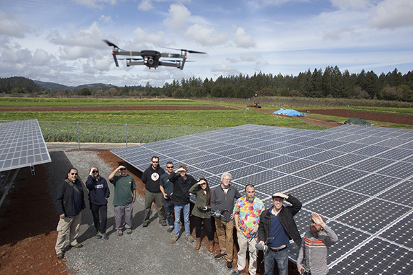 Drone class at SRJC Shone Farm